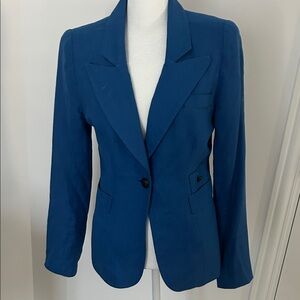 Smythe Blue Women's Blazer- size 8